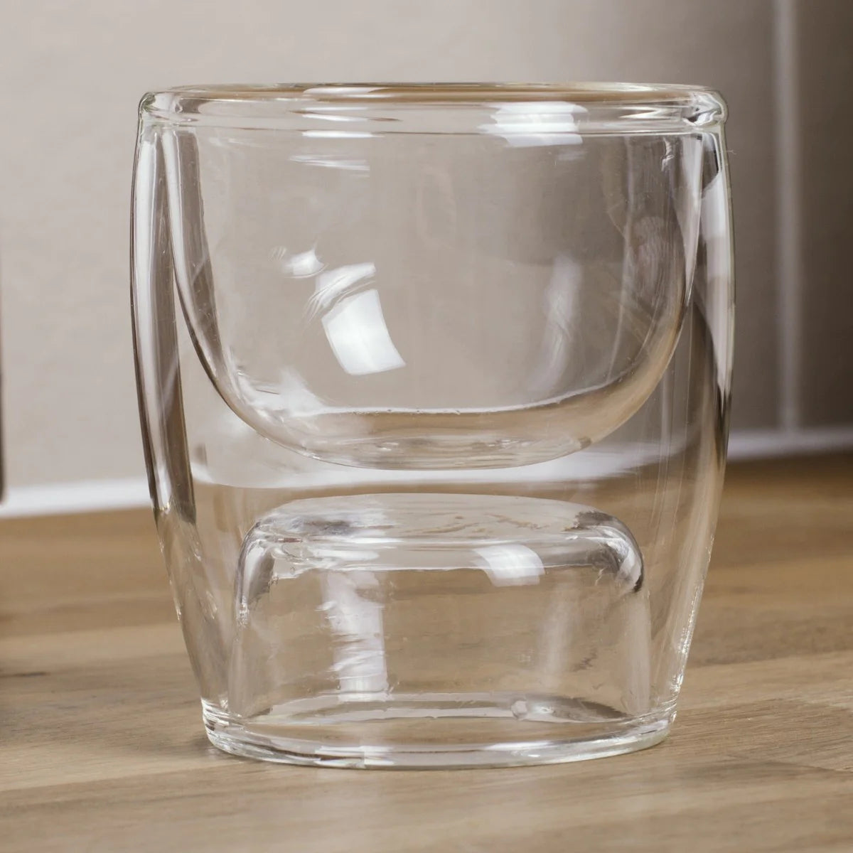 2 in 1 Espresso Glas
