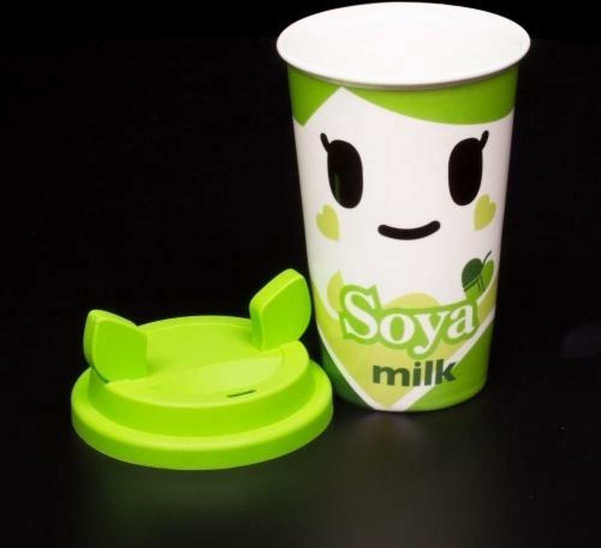 'Soya Milk' Drinkbeker met oortjes Thumbs Up