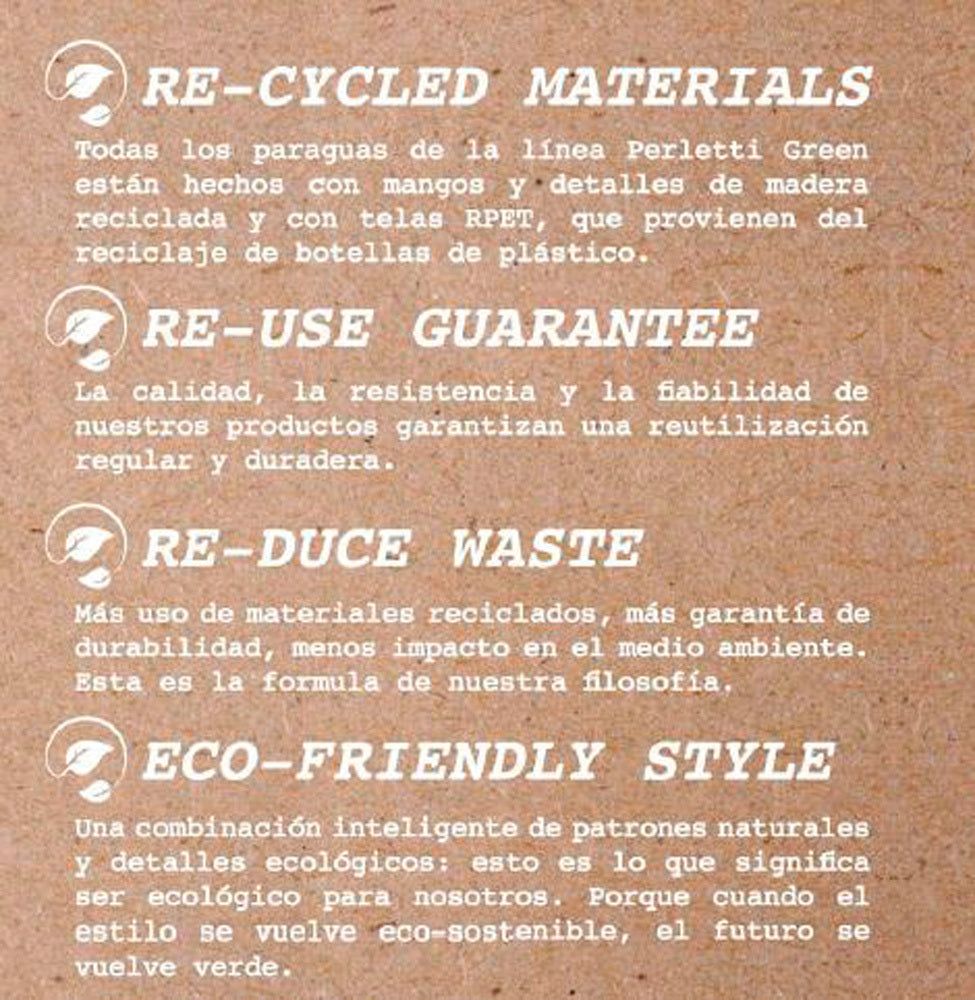 Perletti Green paraplu