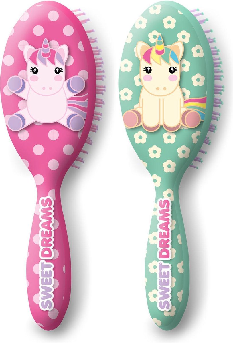 Eenhoorn haarborstel Sweet Dreams