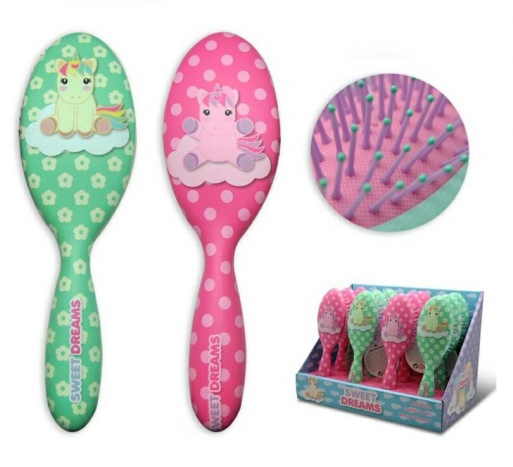 Eenhoorn haarborstel Sweet Dreams