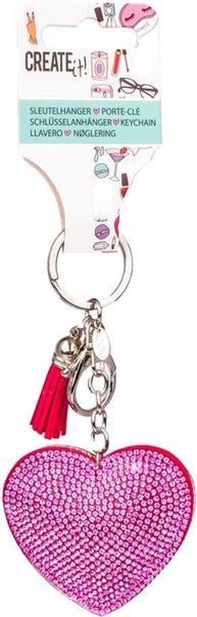 Sleutelhanger Hart - 5 cm