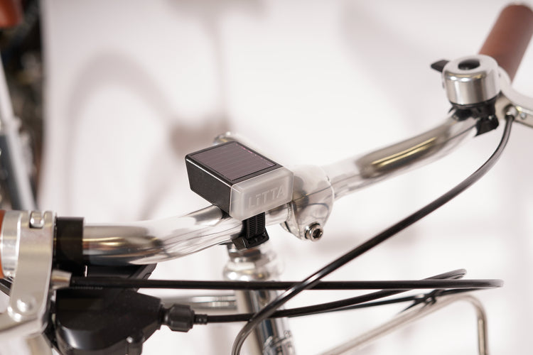 Fietslamp op zonne energie - Litta