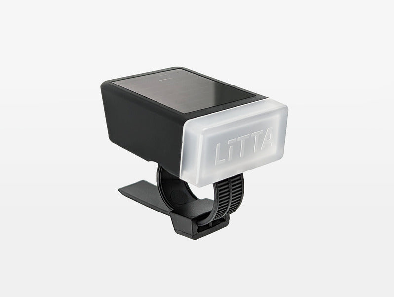 Fietslamp op zonne energie - Litta