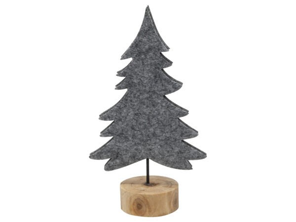 Kerstboom vilt - 17cm
