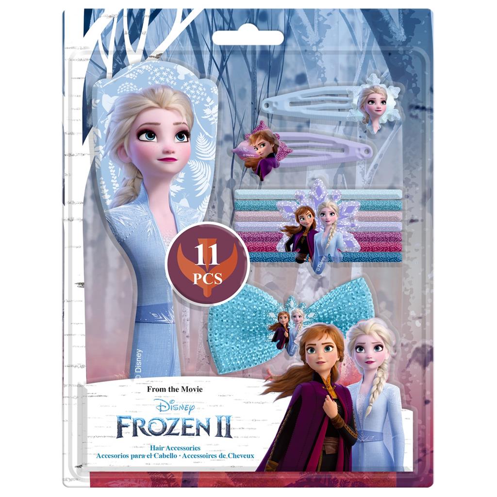 Frozen haarbostel met accessoires