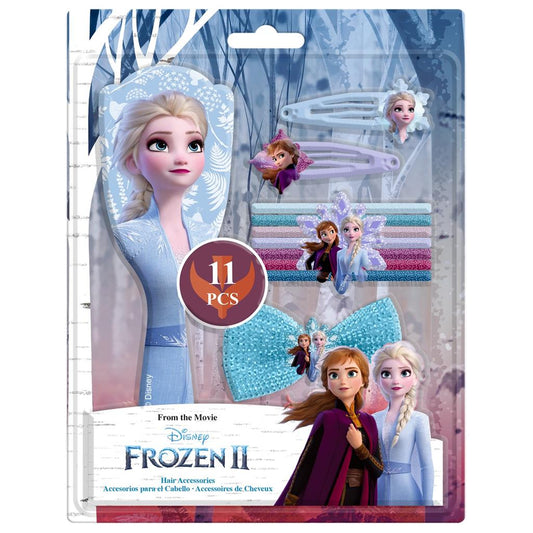 Frozen haarbostel met accessoires