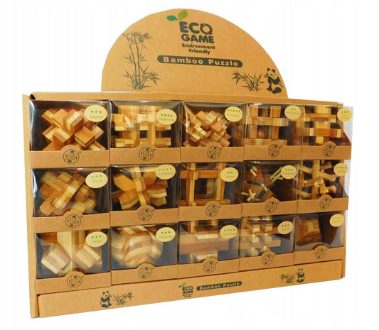 Bamboe puzzels - verschillende varianten