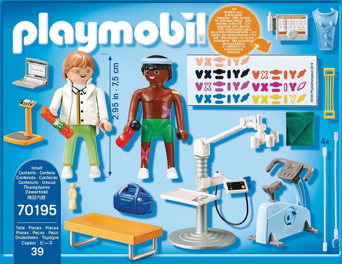 Praktijk fysiotherapeut - Playmobil 70195