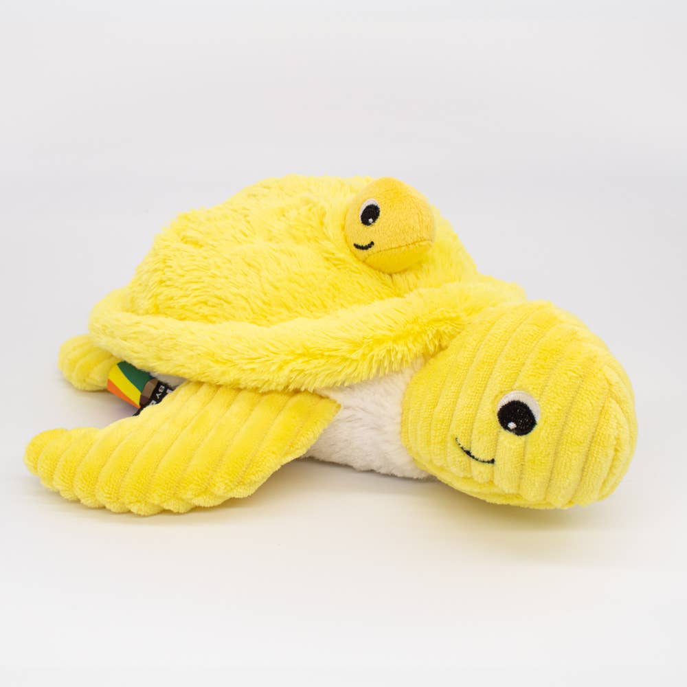 Moeder en Baby Schildpad - Geel