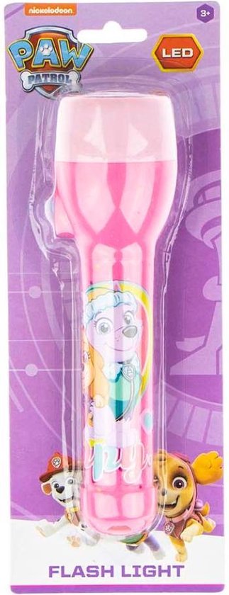 Zaklamp Paw Patrol - Roze