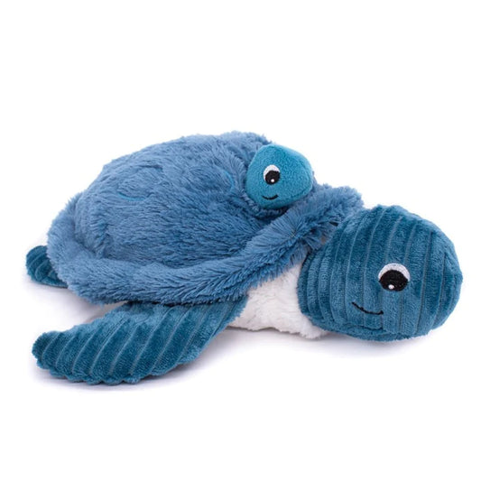 Moeder en Baby Schildpad - Blauw