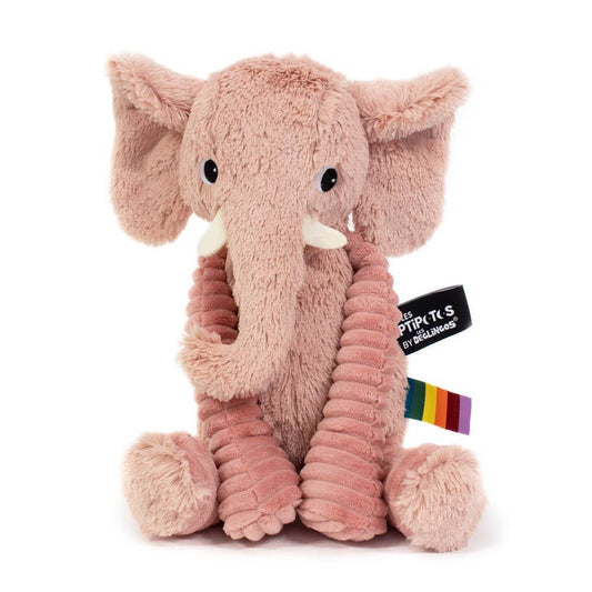 Les Ptipotos Plush - Elephant Pink