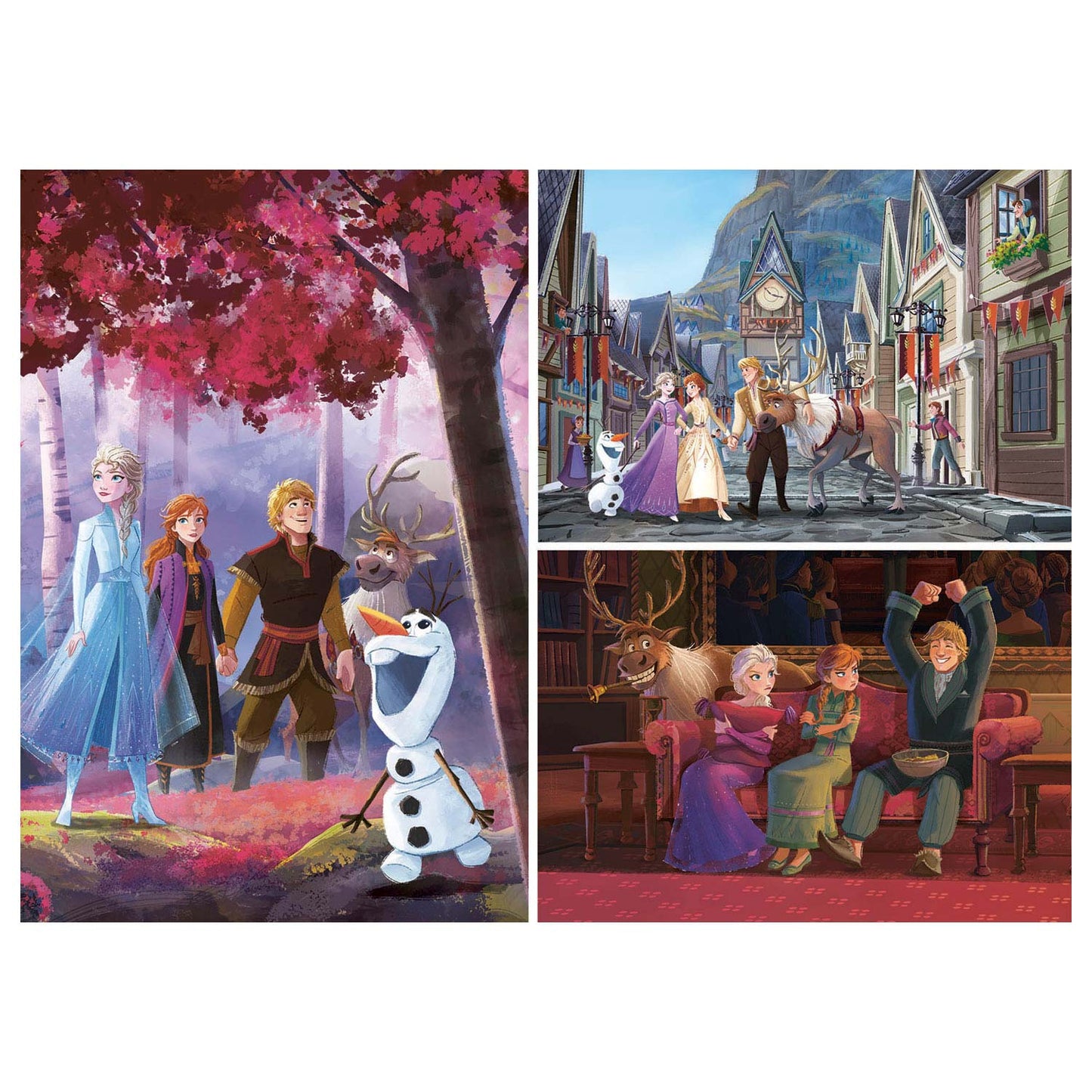 Frozen - 3 puzzels
