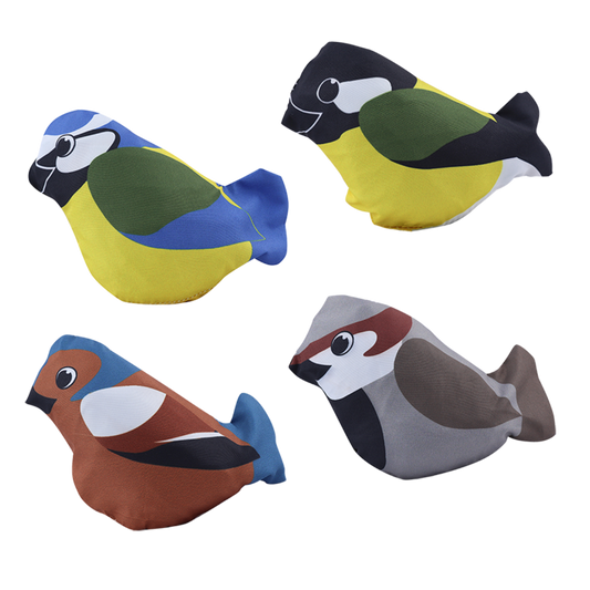 Opvouwbare boodschappentas - Vogels