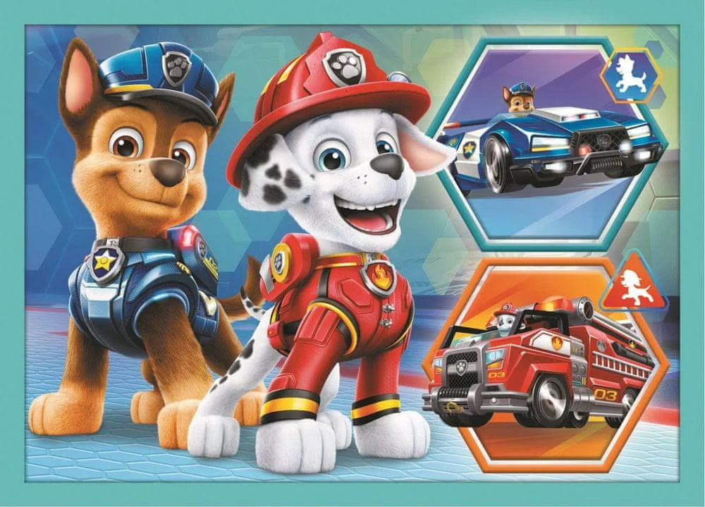 Paw Patrol the Movie - 4 puzzels