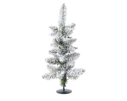 Mini kunstkerstboom, besneeuwd 60x25cm