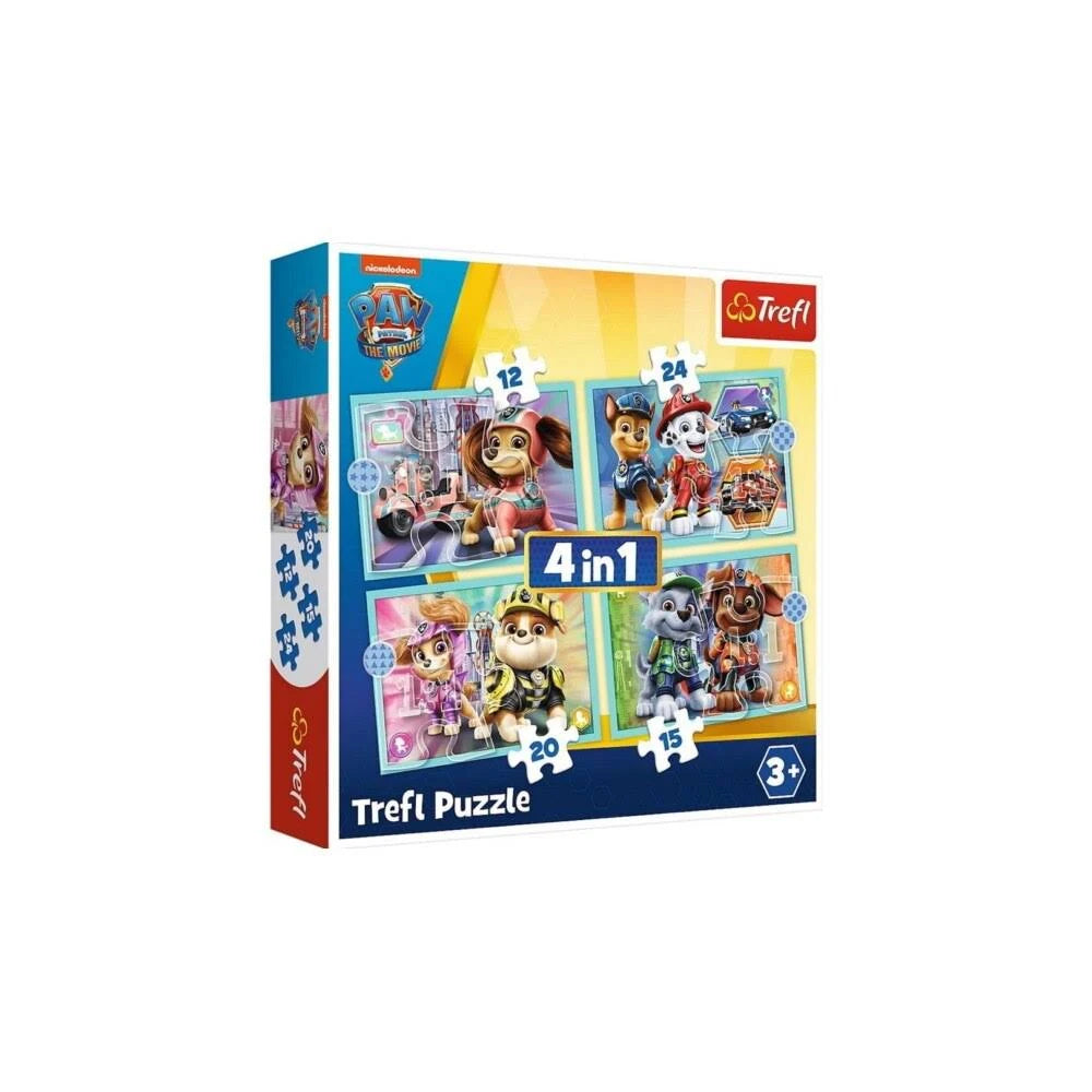 Paw Patrol the Movie - 4 puzzels